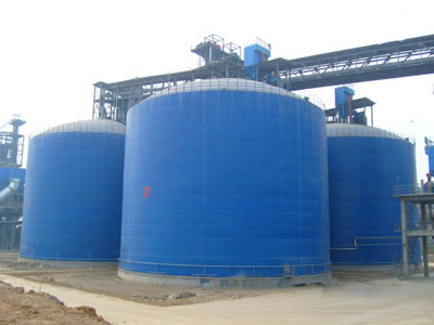 集贤水泥钢板库改造