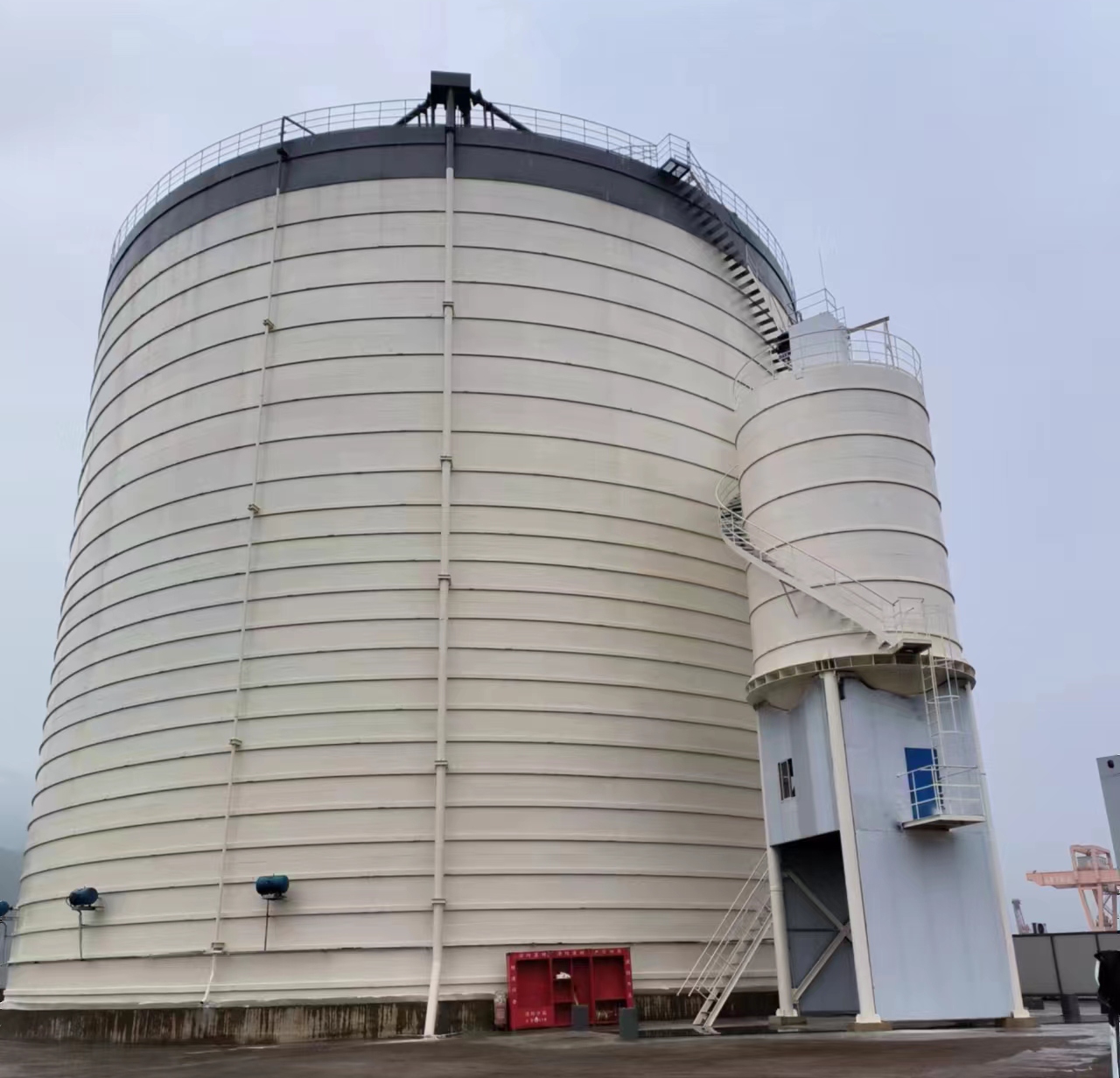 集贤10万吨水泥钢板库